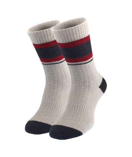 Сірі теплі зимові шкарпетки